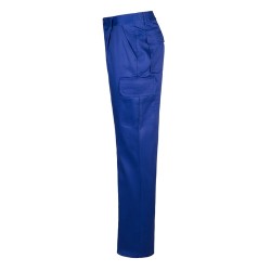 VL MABON. Keprové kalhoty s více kapsami (200 g/m²), z bavlny (35 %) a polyesteru (65 %)