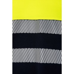 VL BASTET. Dvoubarevné piké tričko (150 g/m²), z bavlny (55 %) a polyesteru (45 %)