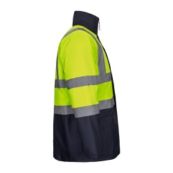 VL JUNO LARGE. Dvoubarevná parka 4v1 (180g/m²), z polyesteru (100%) s PU zátěrem