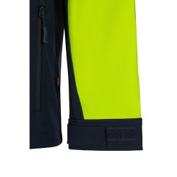 VL HESTIA. Dvoubarevná softshellová bunda (280 g/m²), z polyesteru (96 %) a elastanu (4 %)