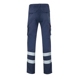 VL DIONYSUS. Strečové kalhoty s kapsami (240 g/m²), z bavlny (46 %), EME (38 %) a polyesteru (16 %)