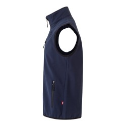 VL VARUNA. Měkká vesta (280 g/m²), s polární podšívkou, z polyesteru (94 %) a elastanu (6 %)