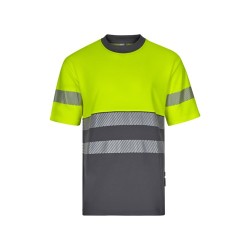 VL BASTET. Dvoubarevné piké tričko (150 g/m²), z bavlny (55 %) a polyesteru (45 %)