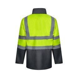 VL JUNO LARGE. Dvoubarevná parka 4v1 (180g/m²), z polyesteru (100%) s PU zátěrem