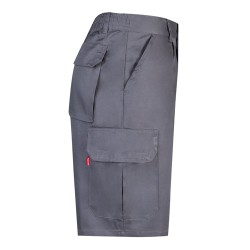 VL CHIONE. Bermudy z kepru s mnoha kapsami (200 g/m²), z bavlny (35 %) a polyesteru (65 %)