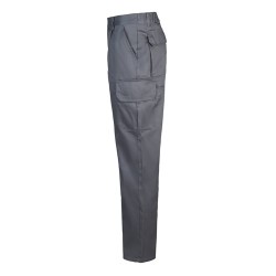 VL MABON. Keprové kalhoty s více kapsami (200 g/m²), z bavlny (35 %) a polyesteru (65 %)