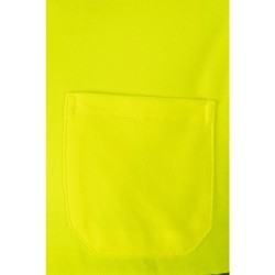 VL PLUTO LARGE. Dvoubarevná piké polokošile (150 g/m²) s dlouhým rukávem z bavlny (55 %) a polyesteru (45 %)