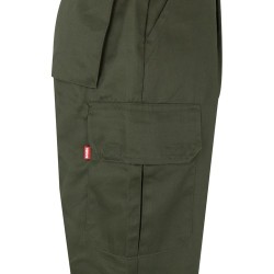 VL ATHENA. Dvoubarevné keprové kalhoty (210 g/m²), podšité, s mnoha kapsami, z bavlny (20 %) a polyesteru (80 %)