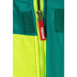 VL JUPITER. Dvoubarevná vycpaná bunda (180 g/m²) z polyesteru (100 %) s PU zátěrem