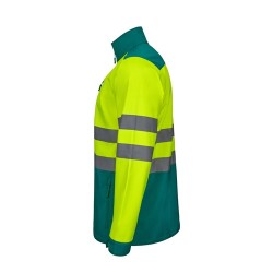 VL HESTIA. Dvoubarevná softshellová bunda (280 g/m²), z polyesteru (96 %) a elastanu (4 %)