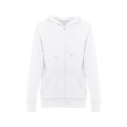 THC AMSTERDAM WOMEN WH. Dámská mikina s kapucí a zapínáním na zip