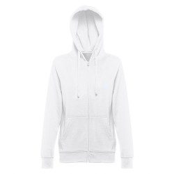 THC AMSTERDAM WOMEN WH. Dámská mikina s kapucí a zapínáním na zip