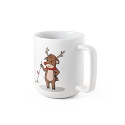 REINDEER. Hrnek s vánočním potiskem 330 ml