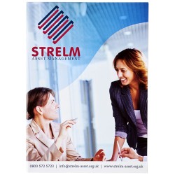 Poznámkový blok Desk-Mate A5 s překrývajícími se deskami