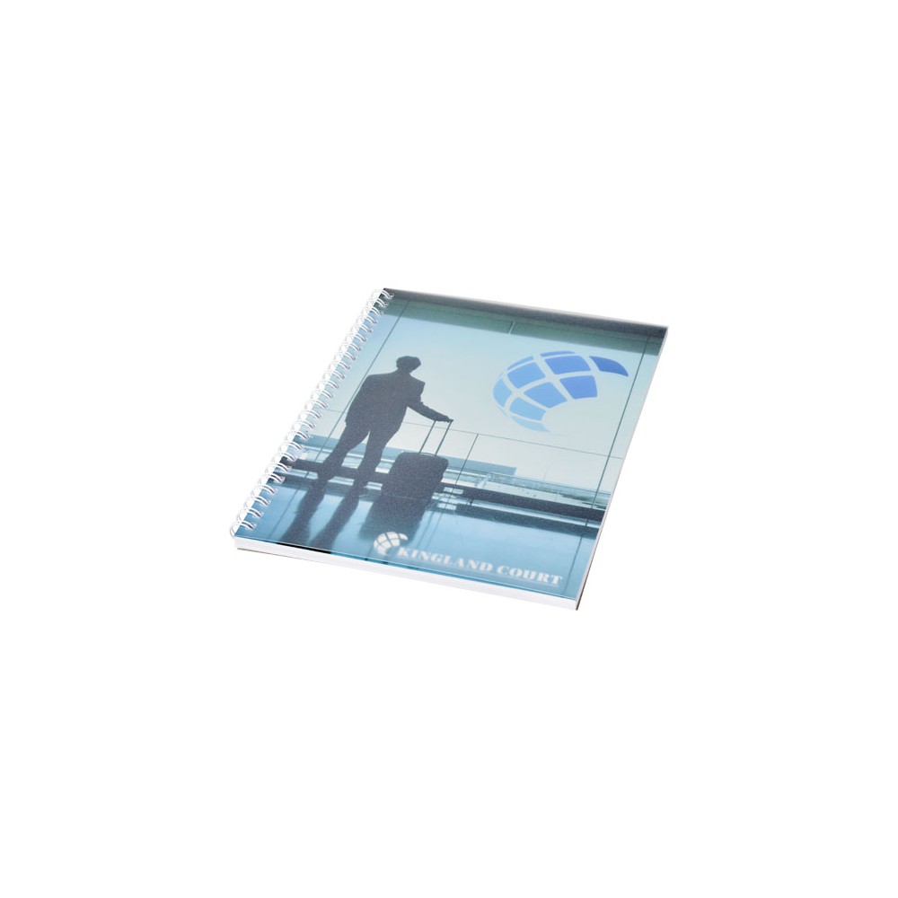 PP obal poznámkového bloku Desk-Mate wire-o A5