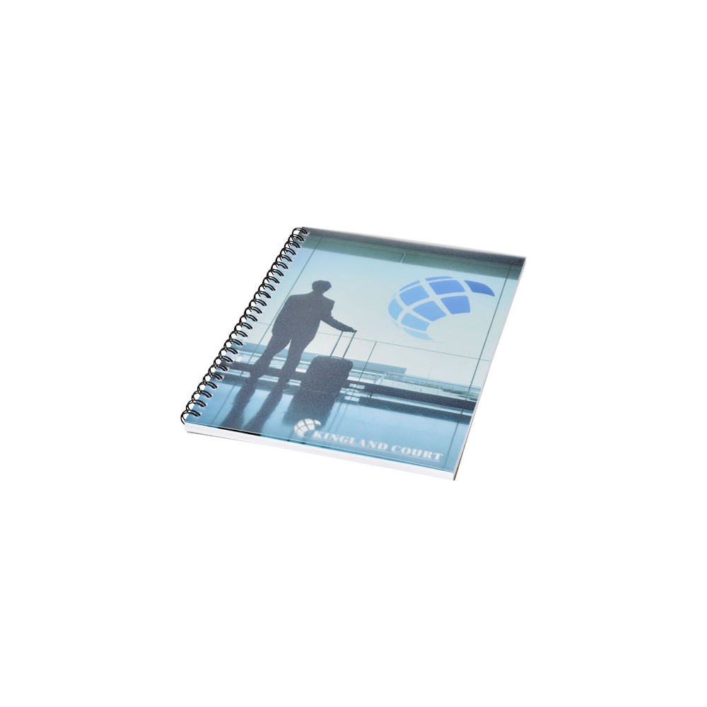 PP obal poznámkového bloku Desk-Mate wire-o A5