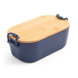 MAHLEB. Vzduchotěsná PP krabice s bambusovým víkem