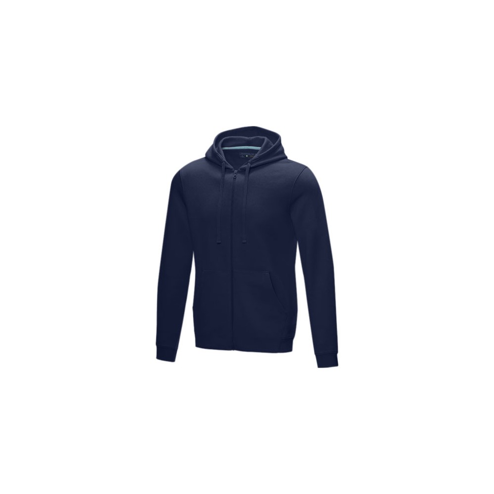 Ruby pánská mikina s dlouhým zipem z organického materiálu GOTS a recyklátu GRS