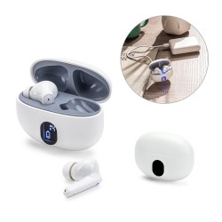 CAETANO. Bezdrátová sluchátka s výdrží baterie 4 hodiny na recyklovaného ABS (100% rABS)