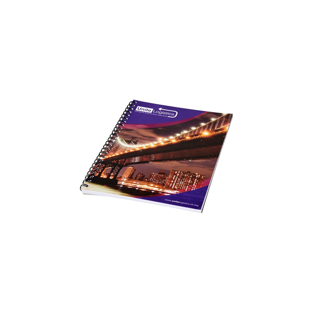 Desk-Mate spirálový zápisník ve formátu A4 s potištěnou zadní stranou