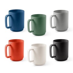 MIGHTY. Keramický hrnek s válcovým tělem