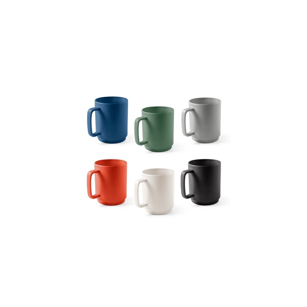 MIGHTY. Keramický hrnek s válcovým tělem