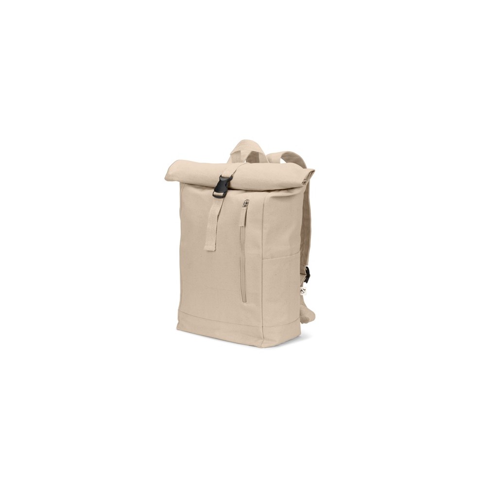 SAINT. Batoh s Roll Top z recyklované bavlny a recyklovaného polyesteru (380 g/m²)