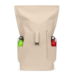 SAINT. Batoh s Roll Top z recyklované bavlny a recyklovaného polyesteru (380 g/m²)