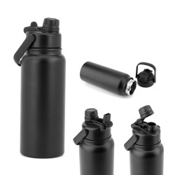 ALCARAZ. Láhev z nerezové oceli (90 % recyklovaná), dvojitá stěna, vakuově izolovaná