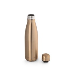 SHOW METALLIC. Láhev z nerezové oceli s matným kovovým povrchem 510 ml