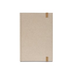 DICKINSON. Zápisník formátu A5 v pevné vazbě vyrobený z papíru cukrové třtiny (80% cukrové třtiny) s linkovanými stránkami