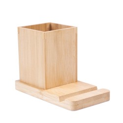 ERWIN. Stolní set s držákem na mobilní telefon a šálkem