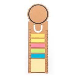 SAWYER. Kancelářská sada 3 v 1, vyrobená ze 100% recyklovaného papíru, s kulatým víkem a černým potiskem po celém obvodu