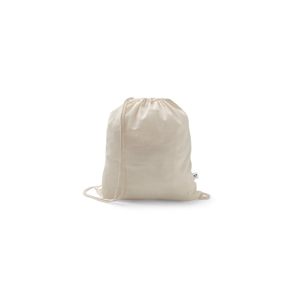 SALAMANCA. Taška na batoh ze recyklované bavlny (70%) a polyesteru (30% rPET) (150 g/m²)