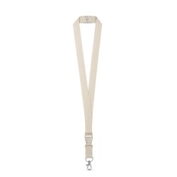 BALLINA. 100% bavlněná šňůrka s kovovou karabinou