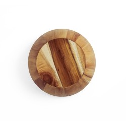 SAGE. Kulatá miska na salát z akátového dřeva