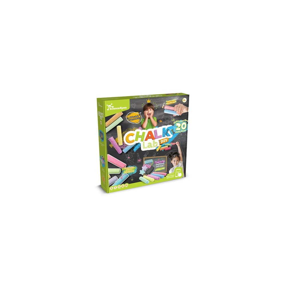 CHALK FACTORY. Továrna na křídy ideální pro děti