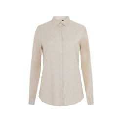 VL PRITHVI WOMEN. Dámská oxfordská košile (180 g/m²) z bavlny (50 %), polyesteru (45 %) a elastanu (5 %)