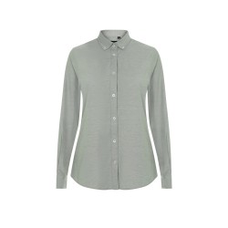 VL PRITHVI WOMEN. Dámská oxfordská košile (180 g/m²) z bavlny (50 %), polyesteru (45 %) a elastanu (5 %)