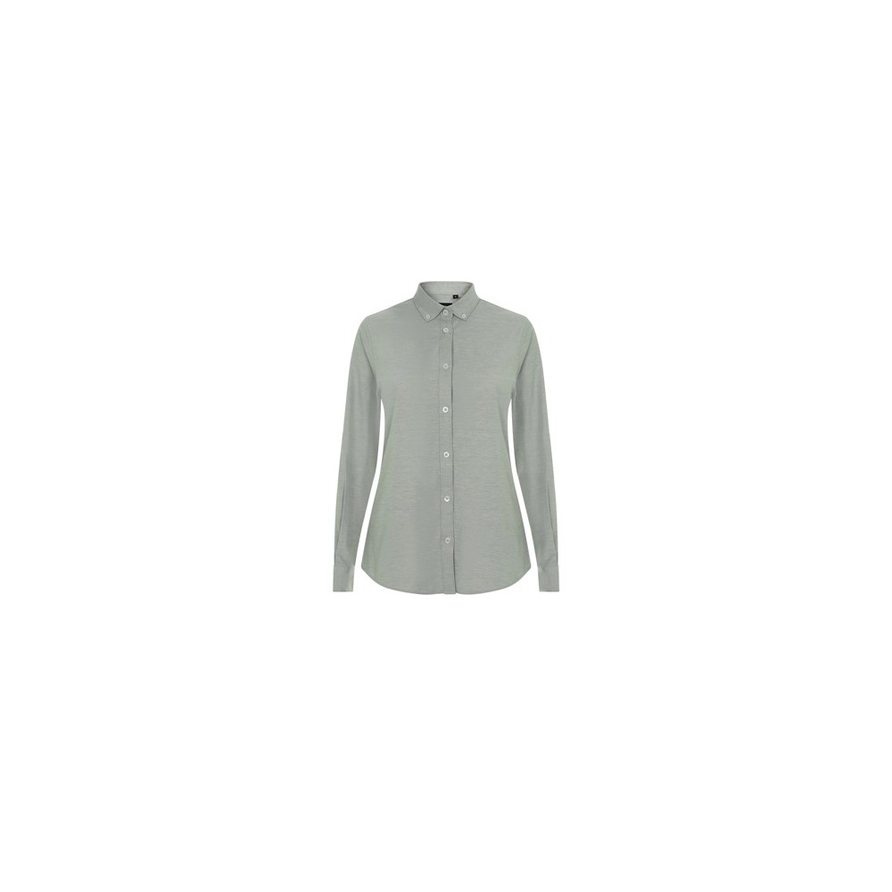 VL PRITHVI WOMEN. Dámská oxfordská košile (180 g/m²) z bavlny (50 %), polyesteru (45 %) a elastanu (5 %)
