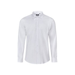 VL PRITHVI MAN. Pánská oxfordská košile (180 g/m²) z bavlny (50 %), polyesteru (45 %) a elastanu (5 %)