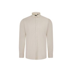 VL PRITHVI MAN. Pánská oxfordská košile (180 g/m²) z bavlny (50 %), polyesteru (45 %) a elastanu (5 %)