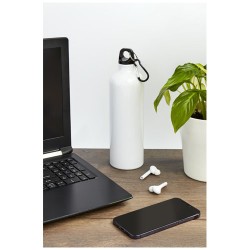 Hliníková láhev na vodu Oregon z recyklovaného hliníku s certifikací RCS a karabinou, 770 ml