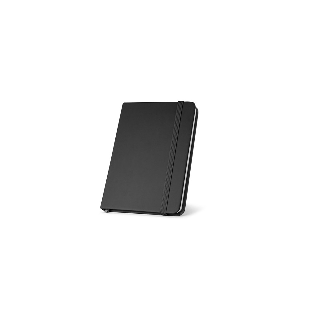 HEMINGWAY SQUARE. A5 PU zápisník s čtverečkovaným papírem