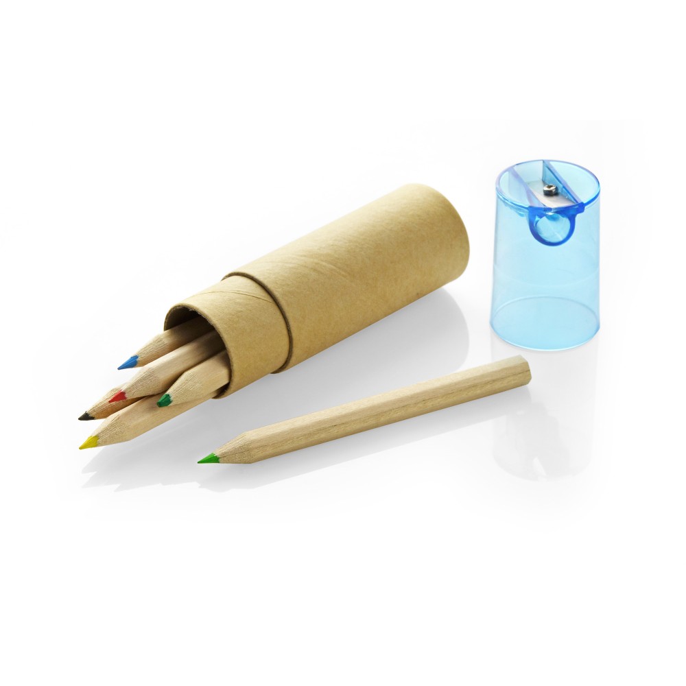 Pastelky s ořezávátkem 6 ks. FARVE