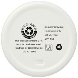 Vasa 500ml měděná vakuově izolovaná láhev z recyklované nerezové oceli s certifikací RCS