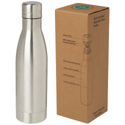 Vasa 500ml měděná vakuově izolovaná láhev z recyklované nerezové oceli s certifikací RCS