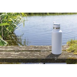 Termo lahev Hydro z RCS recyklované nerezové oceli s brčkem