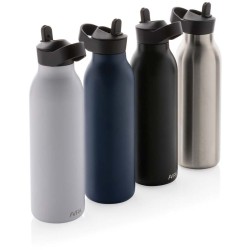 Flip-top lahev na vodu Avira Ara 500ml z RCS recykl. oceli