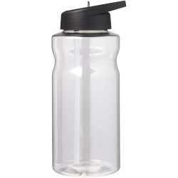H2O Active Big Base litrová sportovní láhev s víčkem s hubicí